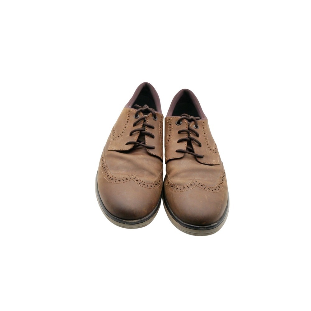 Johnston & Murphy XC4 Wingtip Oxfords Mens 10.5 M Tan‎ Leather Shoes